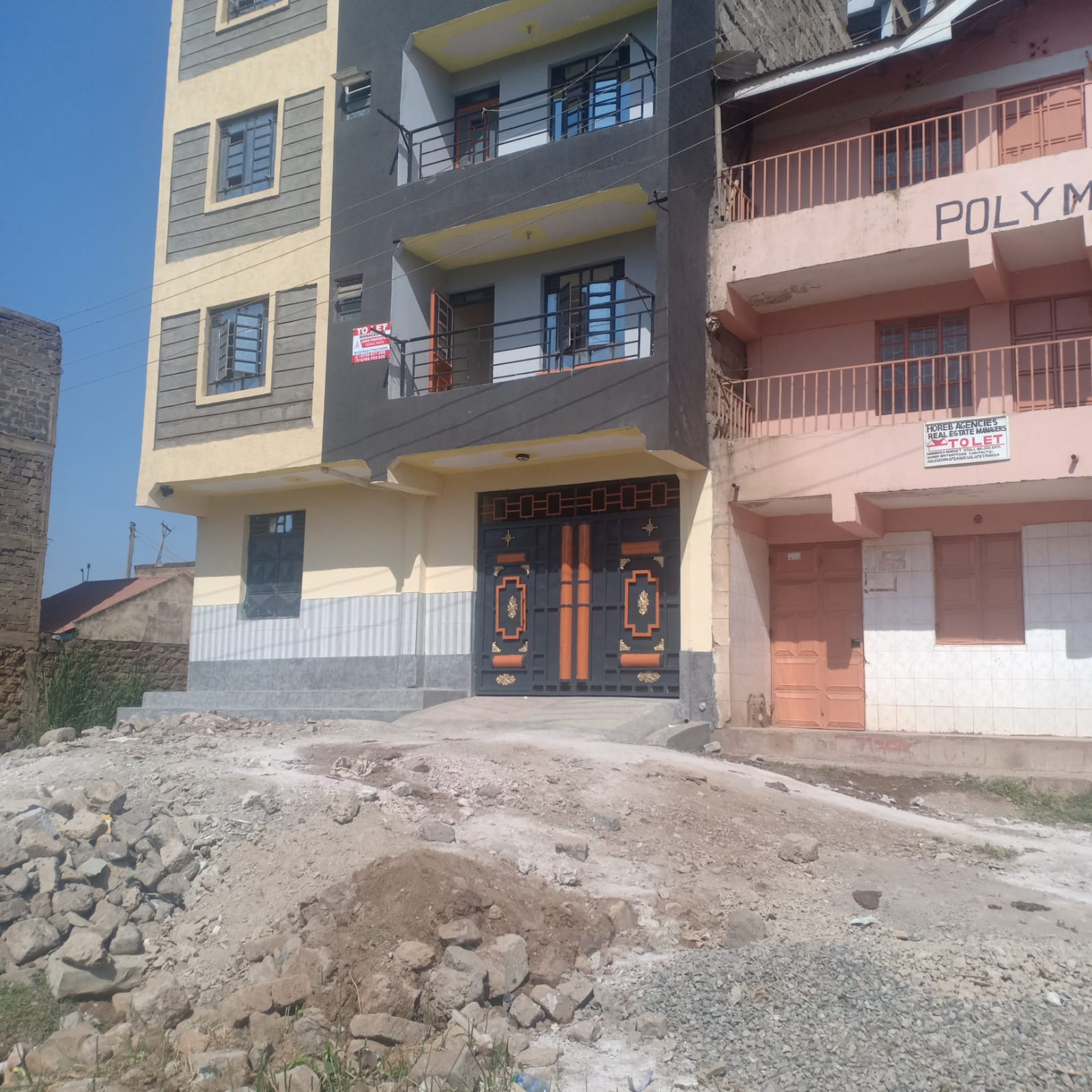 A 5 story apartment in Thika