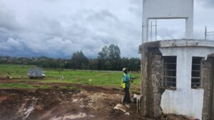 Major walling works - Githunguri Rd