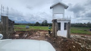 Major walling works - Githunguri Rd