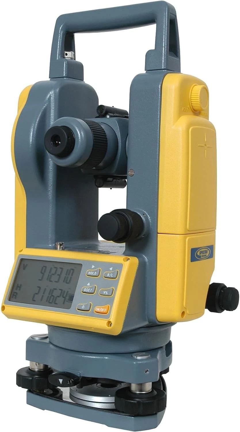 Spectra Precision DET-2 Digital Electronic Theodolite, Construction Surveying